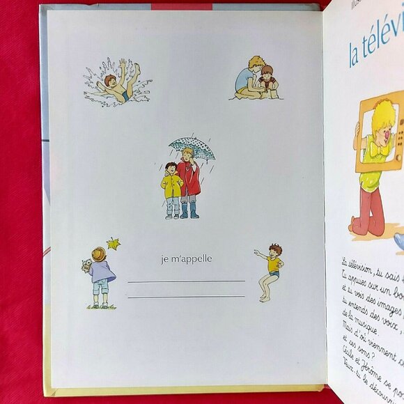 La Télévision FRENCH Language Kids HC Book Viens Voir! 3 4 5 Ans Andre Posner - Picture 3 of 10